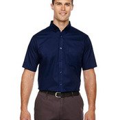 Men's Tall Optimum Short-Sleeve Twill Shirt