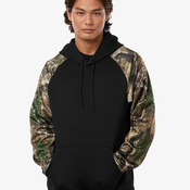 Unisex Realtree® Performance Colorblocked Hooded Sweatshirt