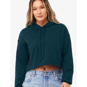 Women's Cropped Fleece Hoodie