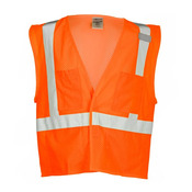 Unisex 4 Pocket Hook-and-Loop Mesh Vest