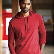 Unisex Softstyle® Lightweight Hooded Long Sleeve T-Shirt